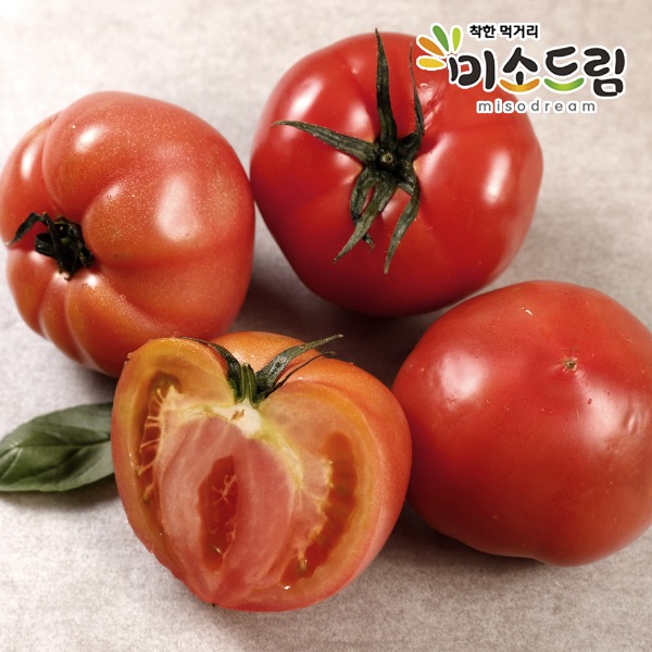 [미소드림] 국내산 싱싱한 완숙 토마토(6입)